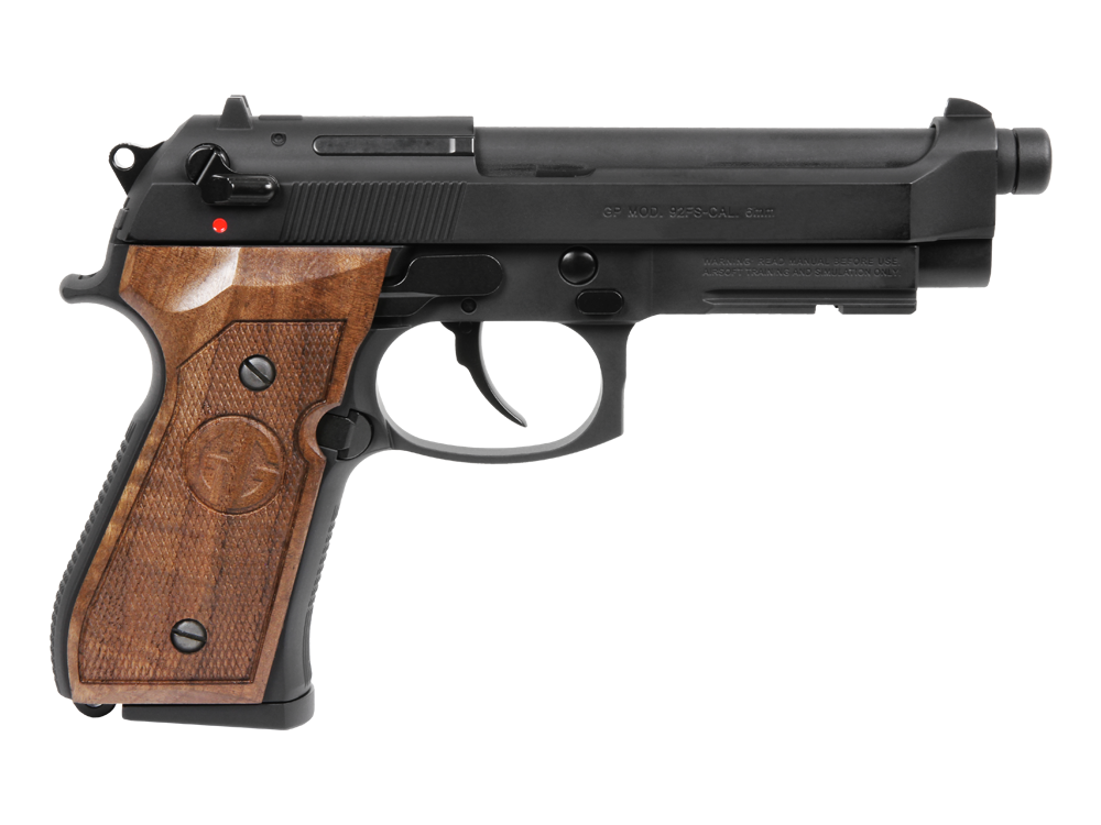 GPM92 GP2 Walnut Wood Grip by G&G Armament - Enhance Your Airsoft